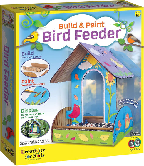 BUILD PAINT BIRD FEEDER